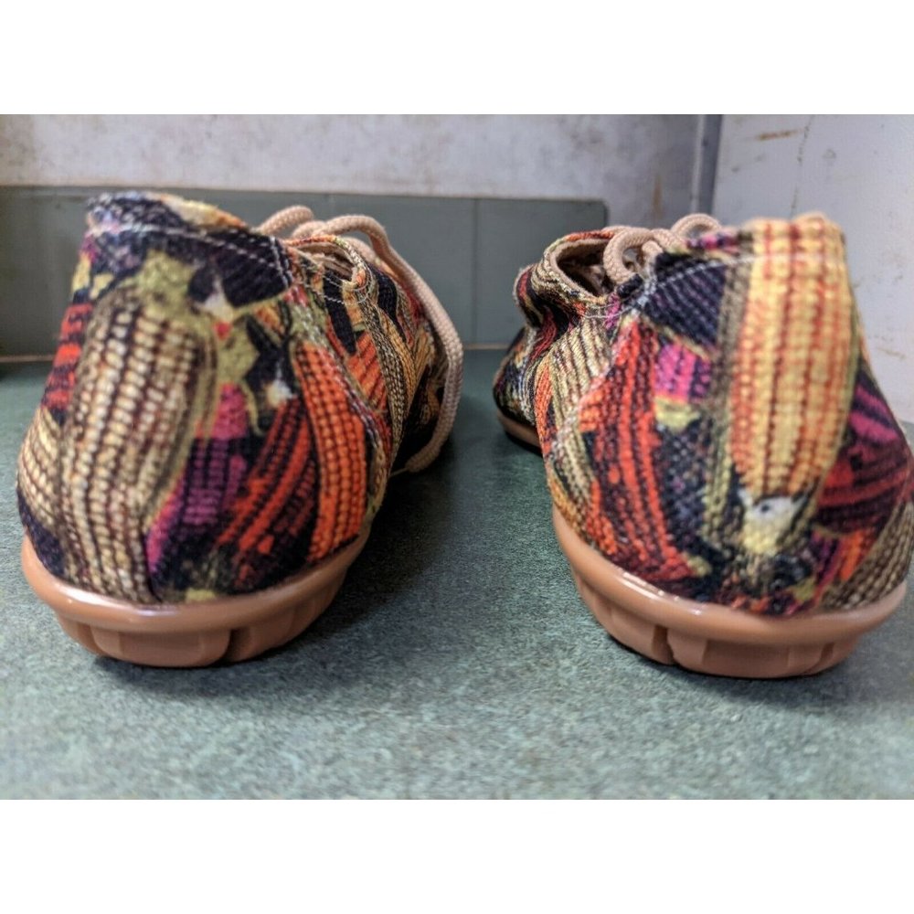 Flysouls Maize Wave Shoes Women's Size 9 Ears Corn Unique - Picture 6 of 7